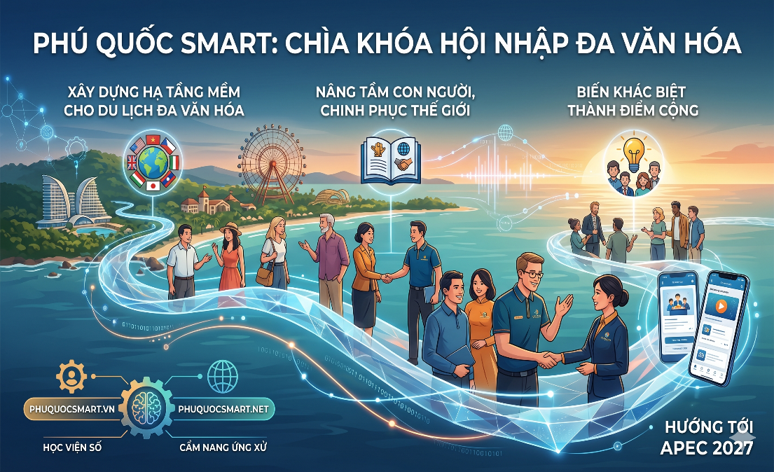 PHÚ QUỐC SMART: CHÌA KHÓA HỘI NHẬP ĐA VĂN HÓA